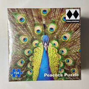 Challenging Peacock Puzzle 750pc NEW